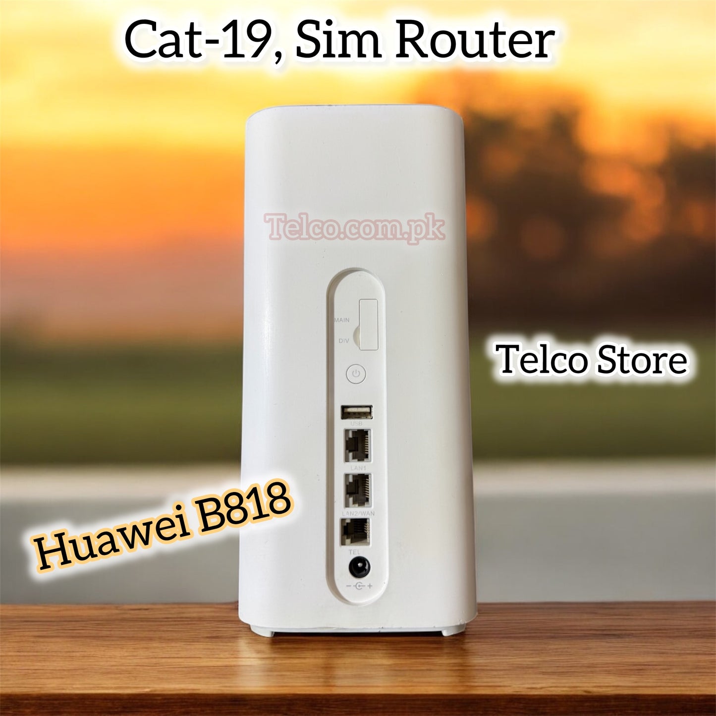 Huawei B818-260 ( Cat-19 Sim Router )