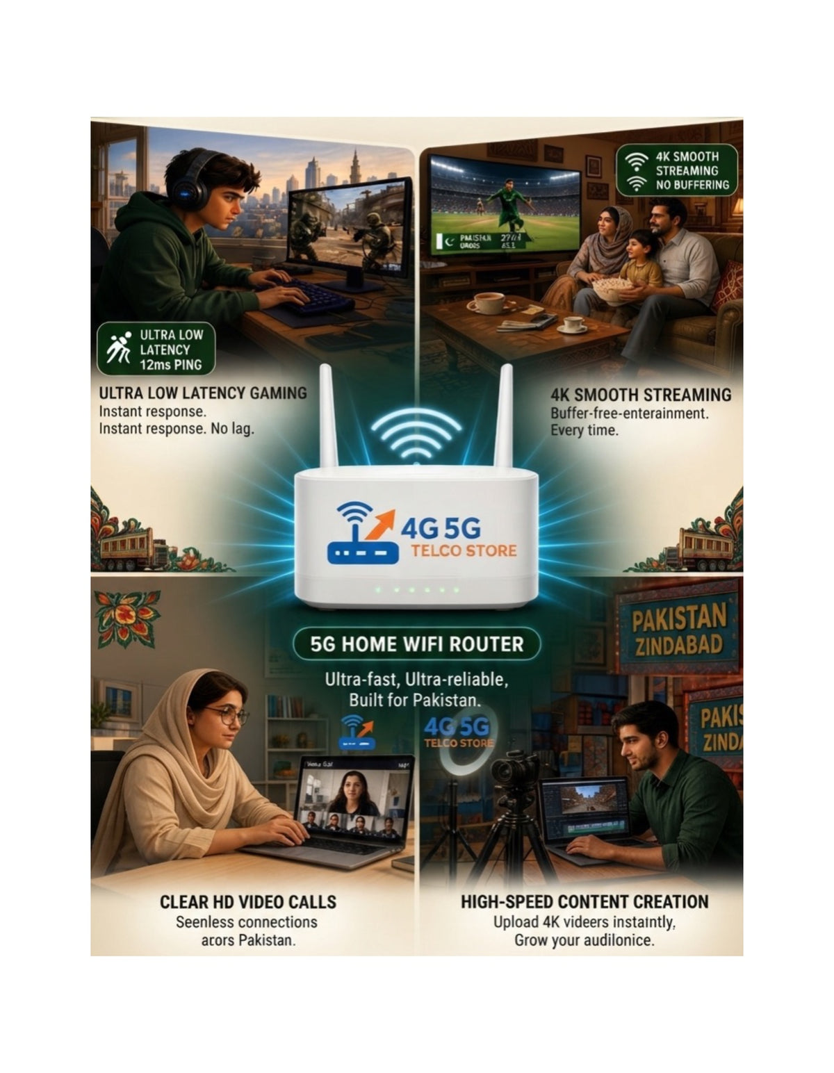 5G Home Wifi Routers