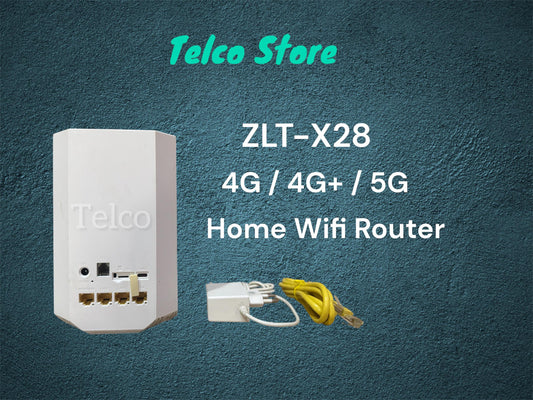5G Sim Router ( Wifi 6 Router Model ZLT X28 )