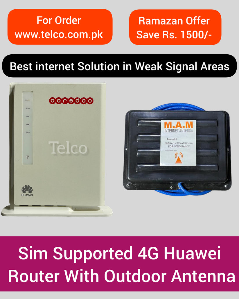 Huwaei Outdoor Router Huawei 4G Router + Outdoor Antenna Price Pakistan – Signal Boost 2026 ...