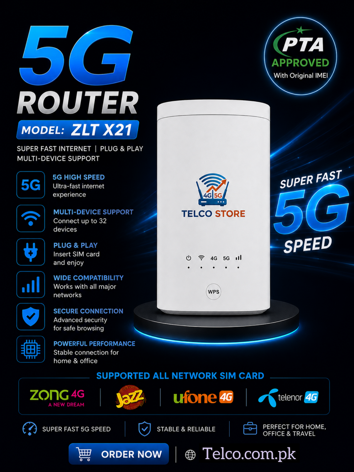 WiFi Routers – Best 5G Router Price in Pakistan 2026 | Telco.pk – Telco ...