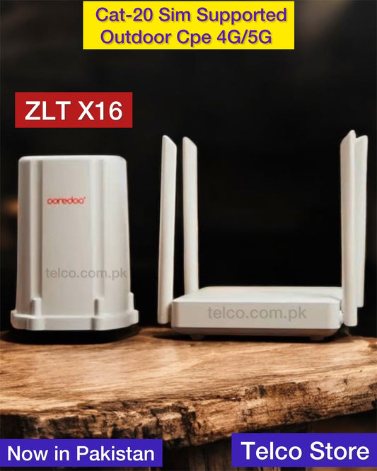 ZLT X16 Outdoor Cpe 4G/5G Sim Router ( Cat-20 )
