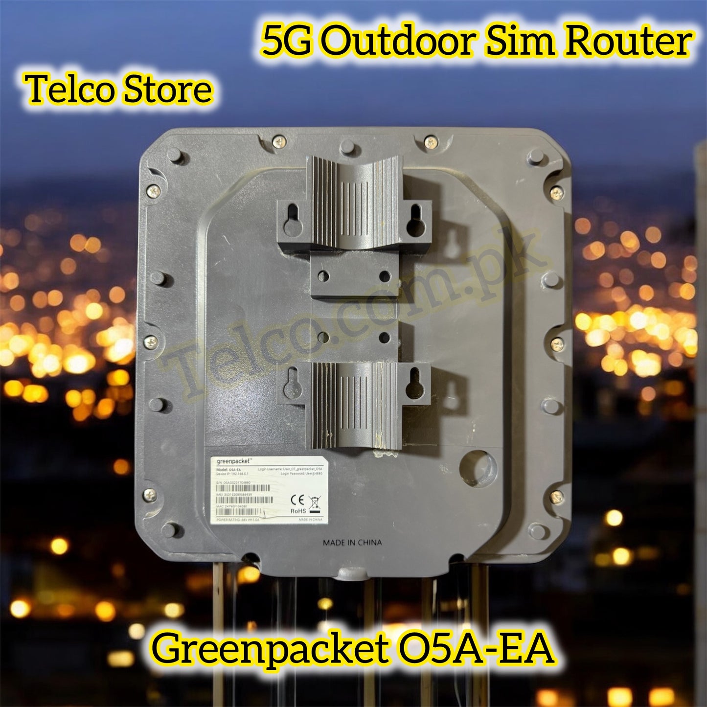 Greenpacket O5A-EA ( 5G Outdoor Sim Router )
