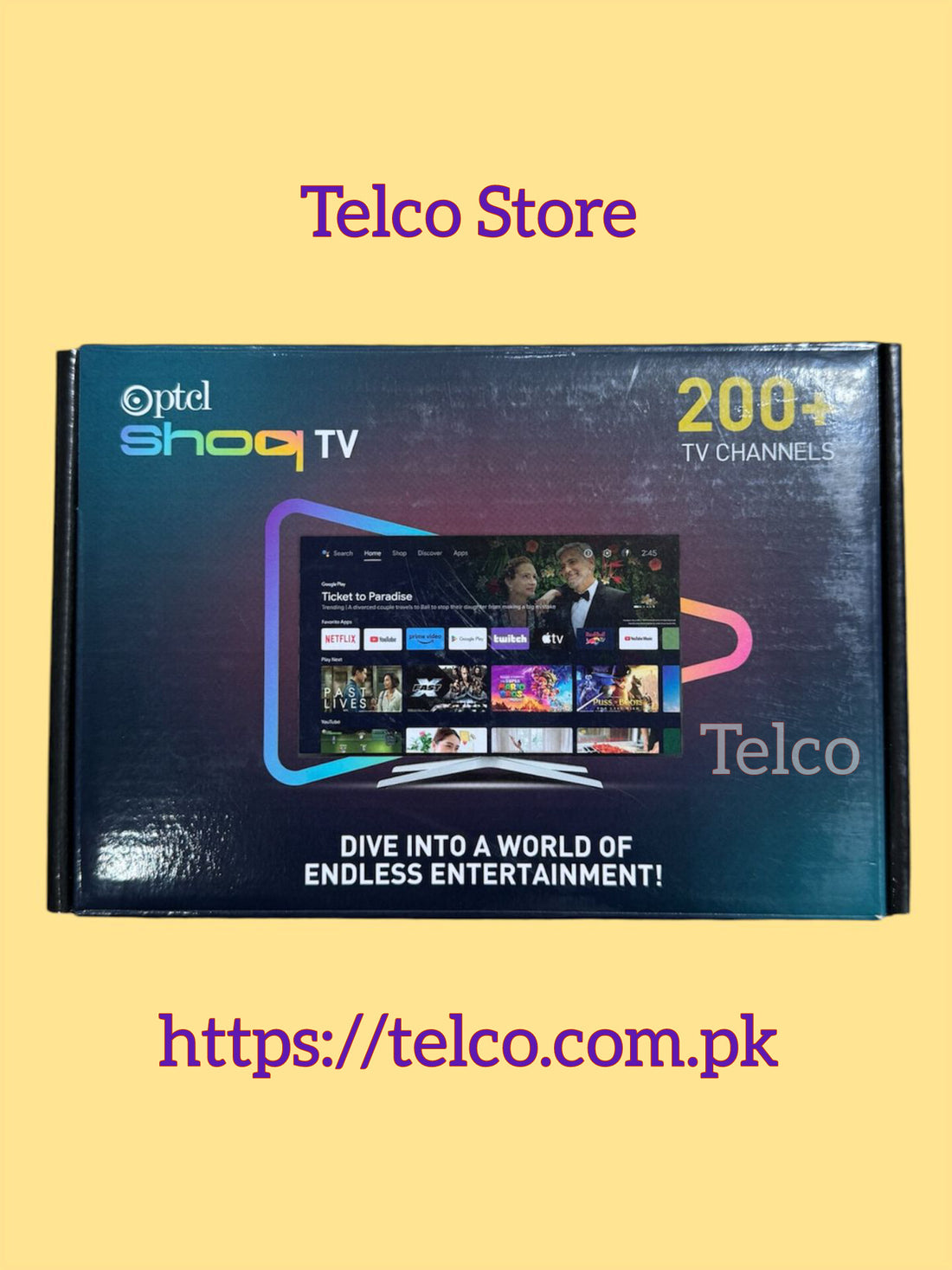 Shoq TV Ptcl Smart Box / Android TV Box – Telco Store