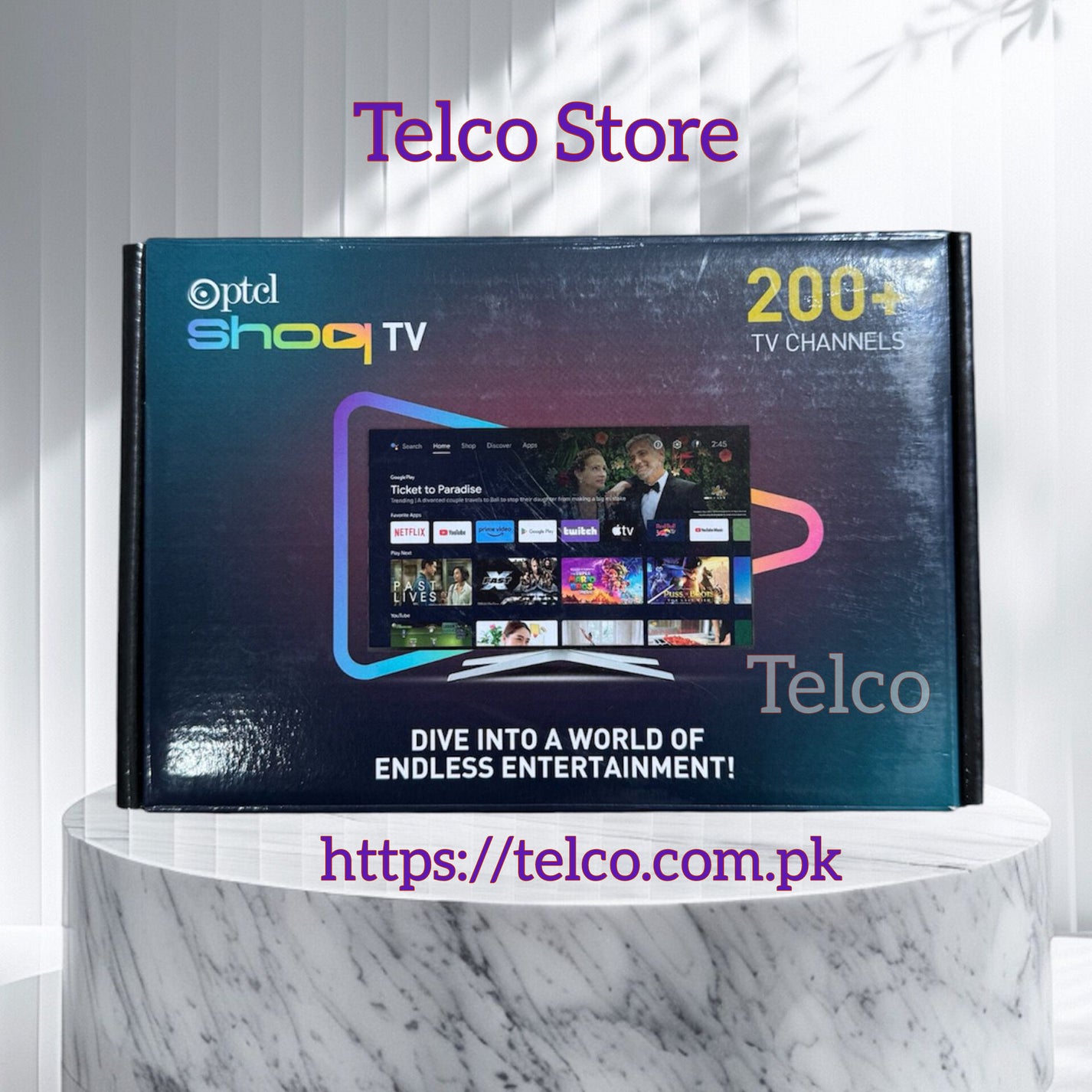 Shoq TV Ptcl Smart Box / Android TV Box – Telco Store