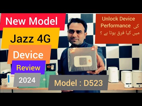 Jazz Router Intina Jazz 4G Device D523 Unlock Price Pakistan – PTA Approved Router 2026 ...